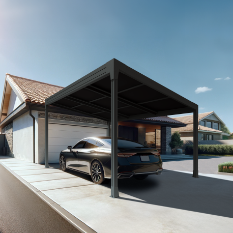 Carport Solaire Photovolta Que Design Autoport Pente Alsol