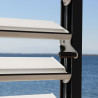 Claustra brise soleil orientable en aluminium