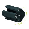 Poteau d'angle clôture 1m80 Alsol - 2