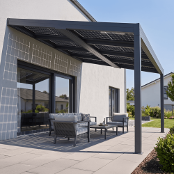 Pergola solaire photovoltaïque Design - ALSOL