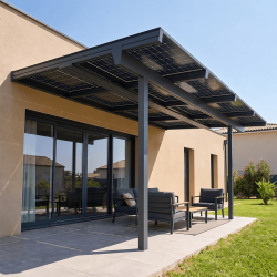 Pergola solaire photovoltaïque Light - ALSOL