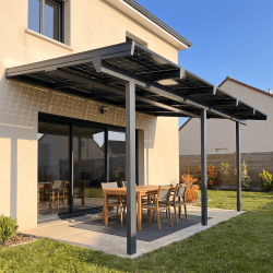 Pergola solaire photovoltaïque Light - ALSOL