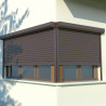 Volet roulant rénovation sur mesure en aluminium