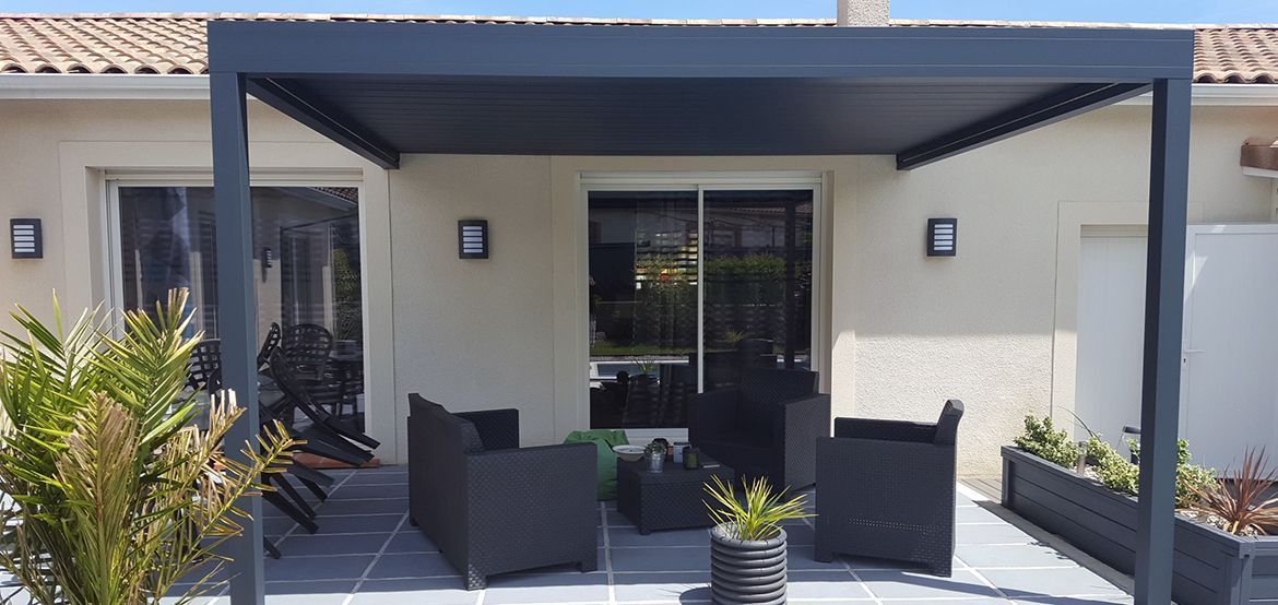 Pergola bioclimatique sur mesure