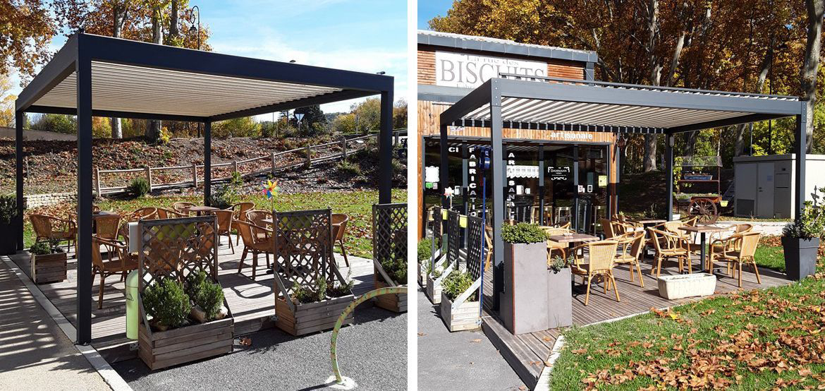 pergola bioclimatique aluminium alsol