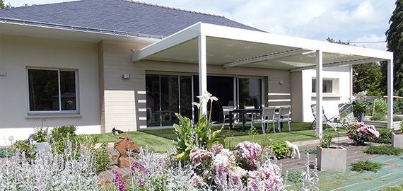 pergola bioclimatique architect blanche 