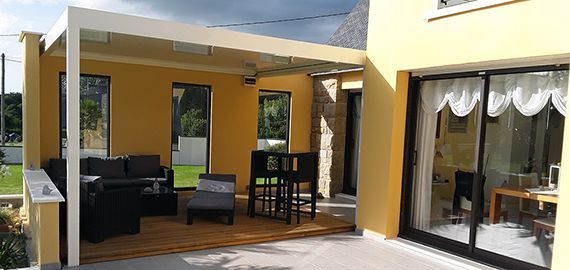 pergola lounge alsol blanc