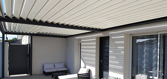 Pergola Lounge lames orientables 1