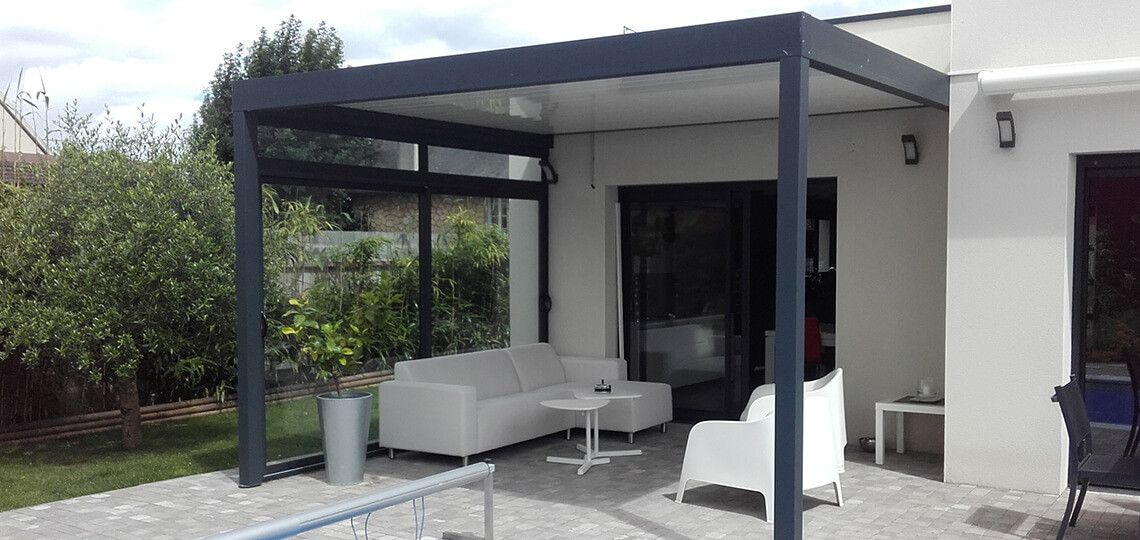 Pergola vitrée